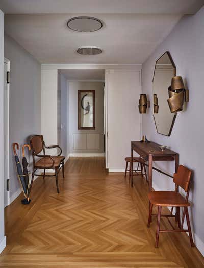  Scandinavian Arts and Crafts Apartment Entry and Hall. 5th Avenue by Sigmar.
