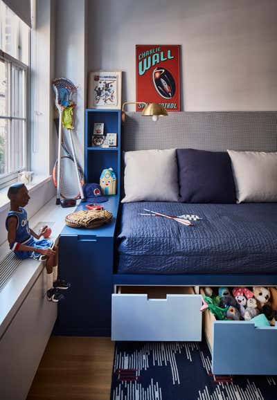  Mid-Century Modern Scandinavian Apartment Children's Room. 5th Avenue by Sigmar.