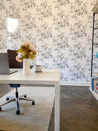  Traditional French Office Office and Study. Feminine Home Office by Eden and Gray Design Build.