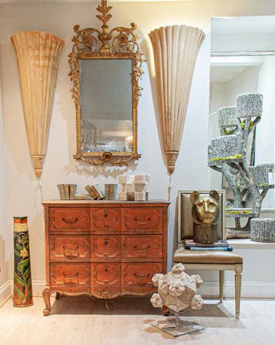  Art Deco Entry and Hall. Côté Jardin Antiques by Masseria Chic.