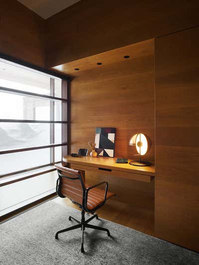  Modern Family Home Office and Study. Lone Pine by CLB Architects.
