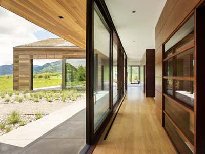  Modern Family Home Entry and Hall. Lone Pine by CLB Architects.
