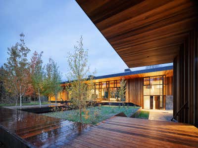  Modern Family Home Exterior. Riverbend by CLB Architects.