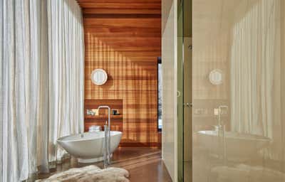 Modern Bathroom. Riverbend by CLB Architects.