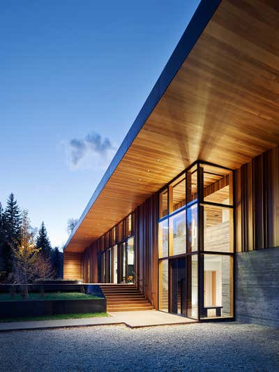  Modern Family Home Exterior. Riverbend by CLB Architects.