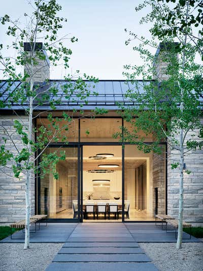  Family Home Dining Room. Five Shadows by CLB Architects.