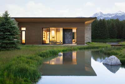 Modern Family Home Exterior. Lefty Ranch by CLB Architects.