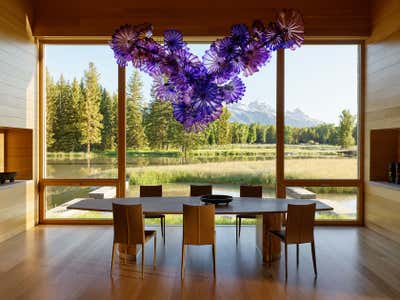Modern Dining Room. Lefty Ranch by CLB Architects.
