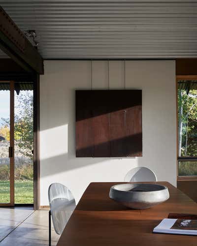 Modern Dining Room. Logan Pavilion by CLB Architects.