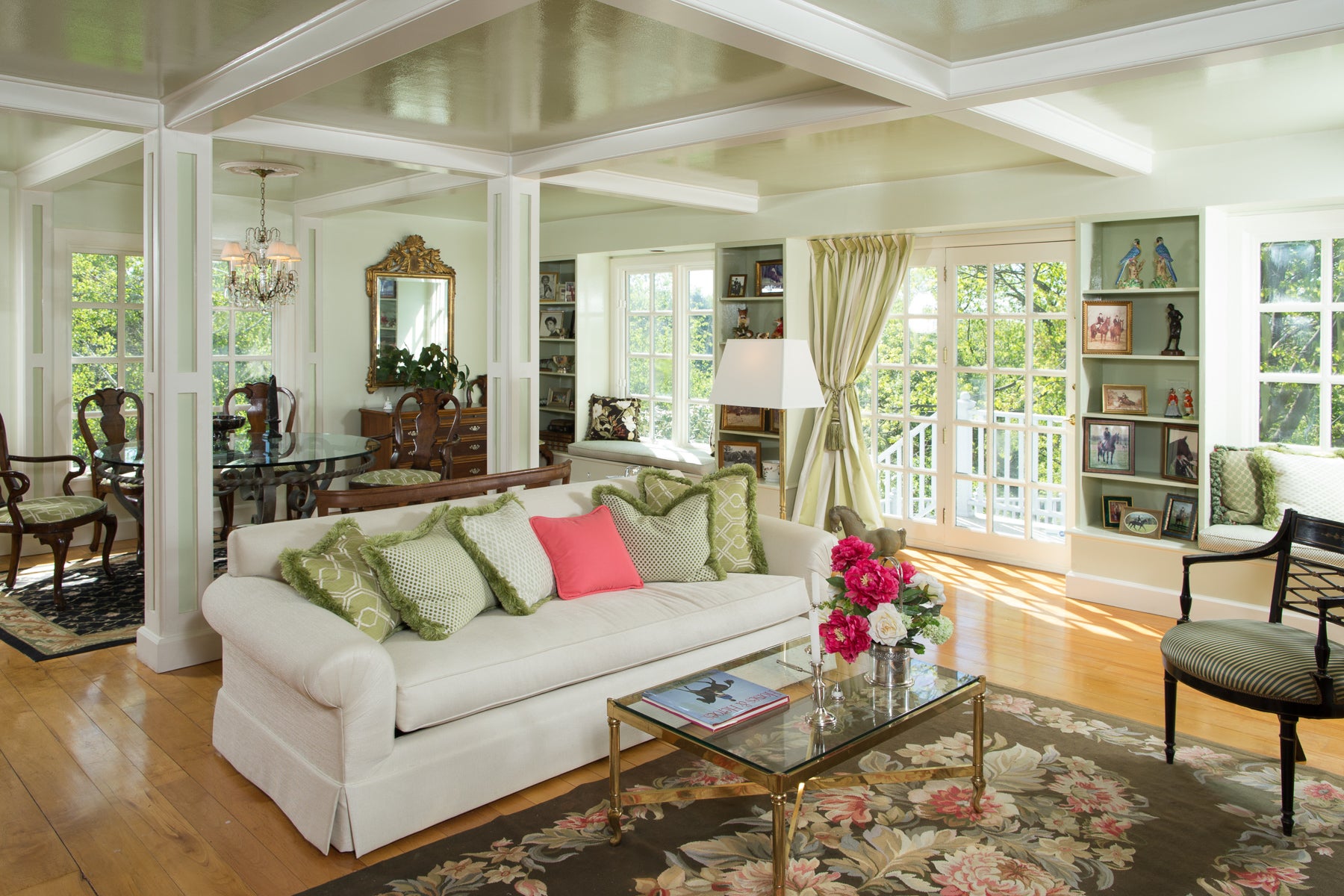 Transitional Living Room