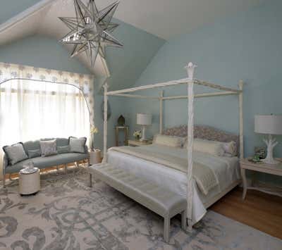  Transitional Beach House Bedroom. The 2015 Hampton Designer Showhouse by Elizabeth Hagins Interior Design.