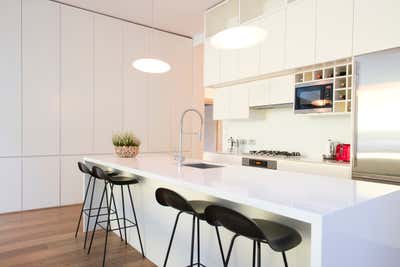  Contemporary Kitchen. CITY PIED A TERRE by Marion Lichtig.