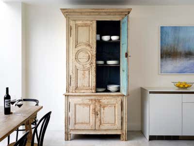  French Rustic Family Home Kitchen. CITY FAMILY HOME (SW London) by Marion Lichtig.