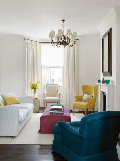  French Family Home Living Room. CITY FAMILY HOME (SW London) by Marion Lichtig.