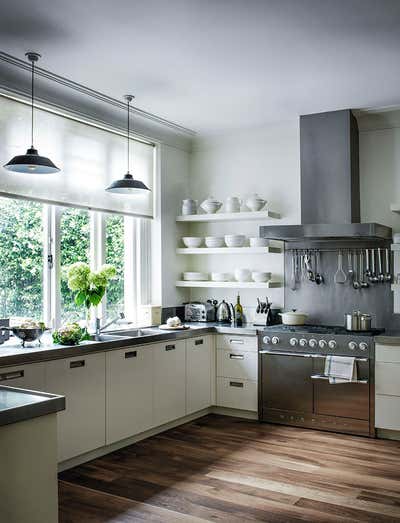  Eclectic Family Home Kitchen. CITY FAMILY HOME (N London) by Marion Lichtig.