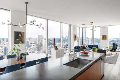  Modern Apartment Kitchen. Lower Manhattan Apartment by TenBerke.