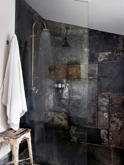  Country Beach House Bathroom. COASTAL FAMILY HOME (Cornwall II) by Marion Lichtig.