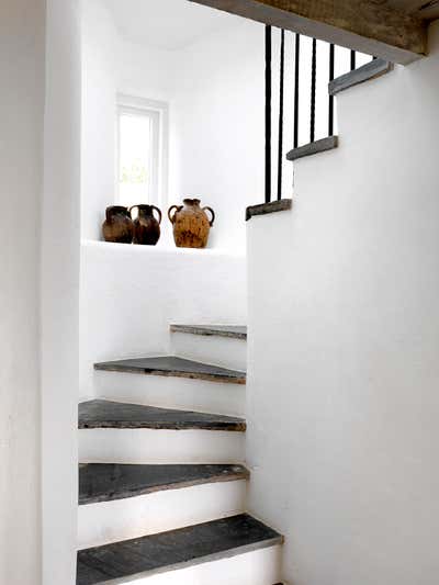  Rustic Cottage Beach House Entry and Hall. COASTAL FAMILY HOME (Cornwall II) by Marion Lichtig.