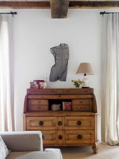  Rustic Cottage Beach House Workspace. COASTAL FAMILY HOME (Cornwall II) by Marion Lichtig.