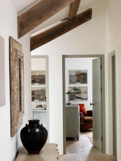  Rustic Farmhouse Beach House Entry and Hall. COASTAL FAMILY HOME (Cornwall II) by Marion Lichtig.