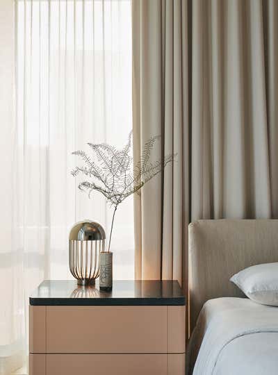  Modern Contemporary Apartment Bedroom. THE BEEKMAN RESIDENCE by Magdalena Keck Interior Design.