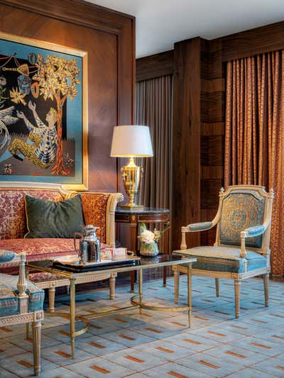  Art Deco Hotel Meeting Room. Four Seasons Hotel Ritz Lisbon by Oitoemponto Architecture & Interiors.