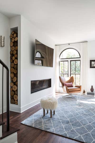  Minimalist Transitional Family Home Living Room. Ford's Landing by Celia Welch Interiors.