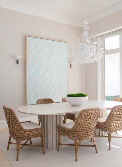  Beach Style Tropical Dining Room. Bahamas by Kristen Nix Interiors.