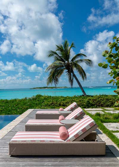  Coastal Patio and Deck. Bahamas by Kristen Nix Interiors.