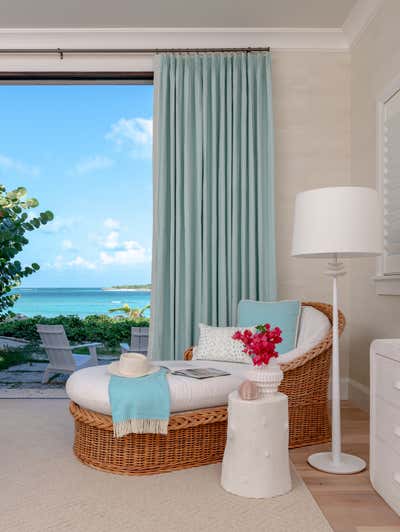  Beach Style Tropical Bedroom. Bahamas by Kristen Nix Interiors.