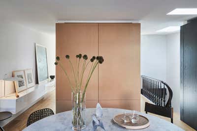 Modern Dining Room. Brownstone Brooklyn  by Uli Wagner Design Lab.