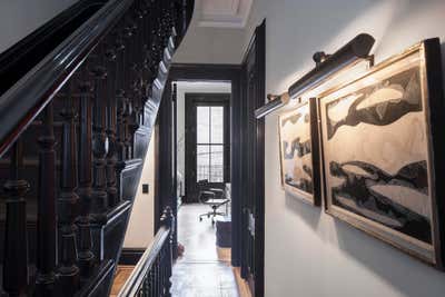  Traditional Family Home Entry and Hall. Brownstone Brooklyn  by Uli Wagner Design Lab.