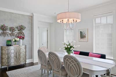 Transitional Dining Room. Belleair mid-rise condo by Home Frosting.