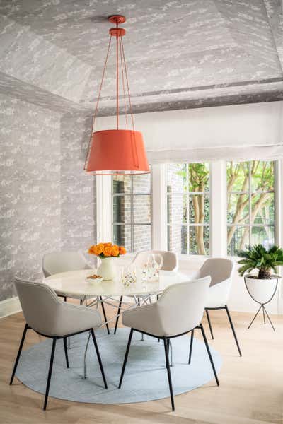  Modern Family Home Dining Room. Springhill by Celia Welch Interiors.