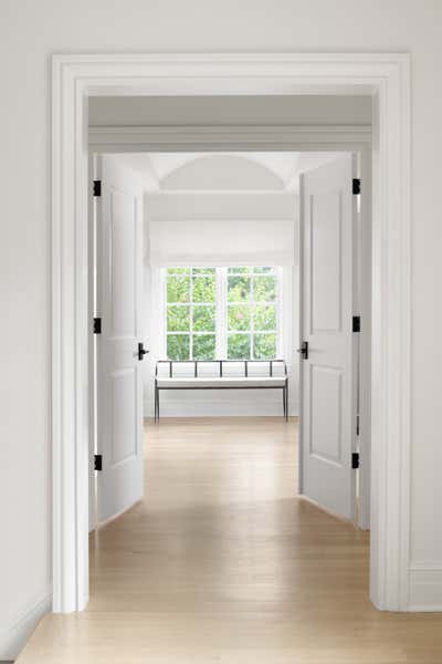  Modern Transitional Entry and Hall. Springhill by Celia Welch Interiors.