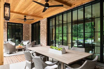  Modern Transitional Family Home Exterior. Springhill by Celia Welch Interiors.