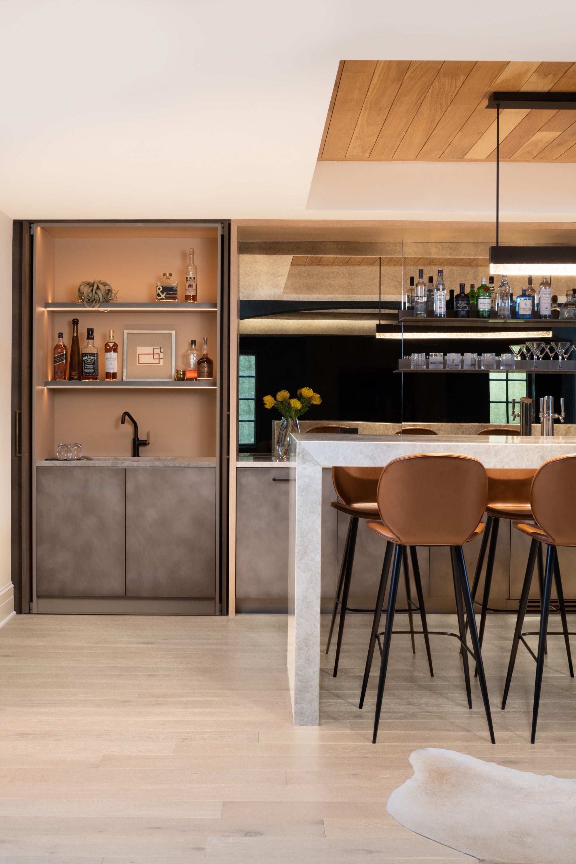 Modern Bar and Game Room