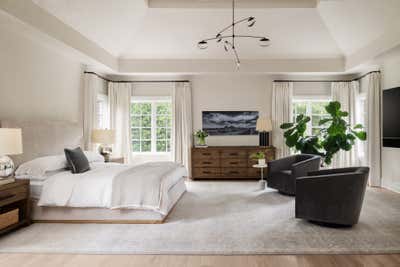  Modern Family Home Bedroom. Springhill by Celia Welch Interiors.