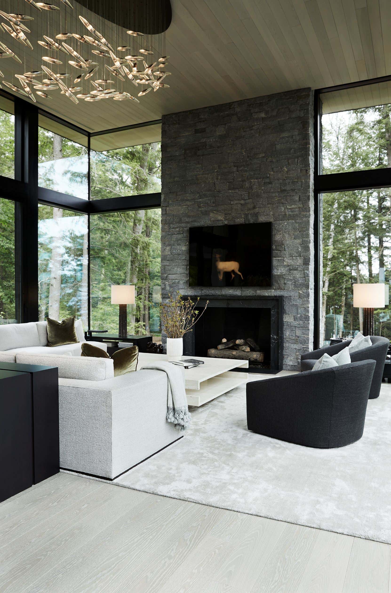 Living Room by Julie Charbonneau Design | 1stDibs