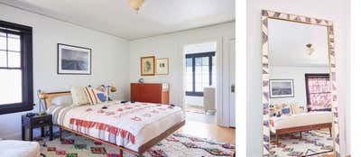  British Colonial Scandinavian Bedroom. SE 55th Avenue by Tandem Design Interiors.
