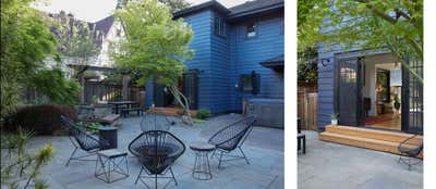  Mid-Century Modern Family Home Patio and Deck. SE 55th Avenue by Tandem Design Interiors.