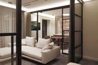 Contemporary Apartment Living Room.  Quiet Harbor by Otodesign Studio.