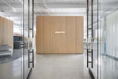  Minimalist Office Entry and Hall. Audemars Piguet Wynwood Office by Studio Galeon.