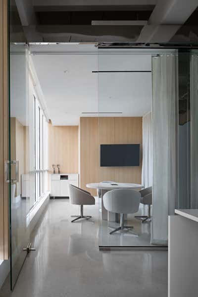  Minimalist Modern Office Workspace. Audemars Piguet Wynwood Office by Studio Galeon.