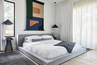  Family Home Bedroom. South Austin Mid Century by SLIC Design.