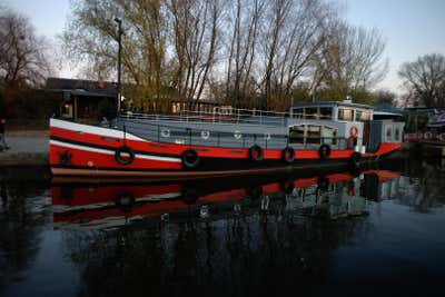  Craftsman Contemporary Transportation Exterior. HOUSE BOAT by Otodesign Studio.