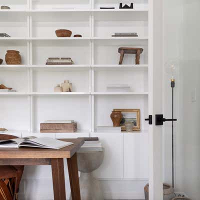  Farmhouse Vacation Home Office and Study. Interiors by Pure Collected Living.