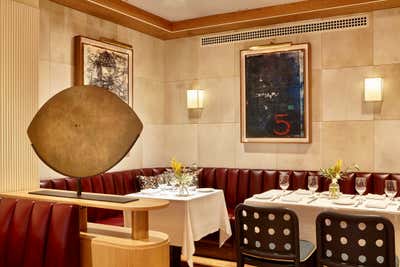  Art Deco French Restaurant Dining Room. Fleming New York by David Lucido.