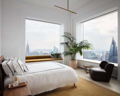  Contemporary Apartment Bedroom. Park Avenue Pied-a-terre  by Tarek Shamma.