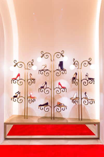 Contemporary Retail Workspace. Louboutin Store by Tarek Shamma.